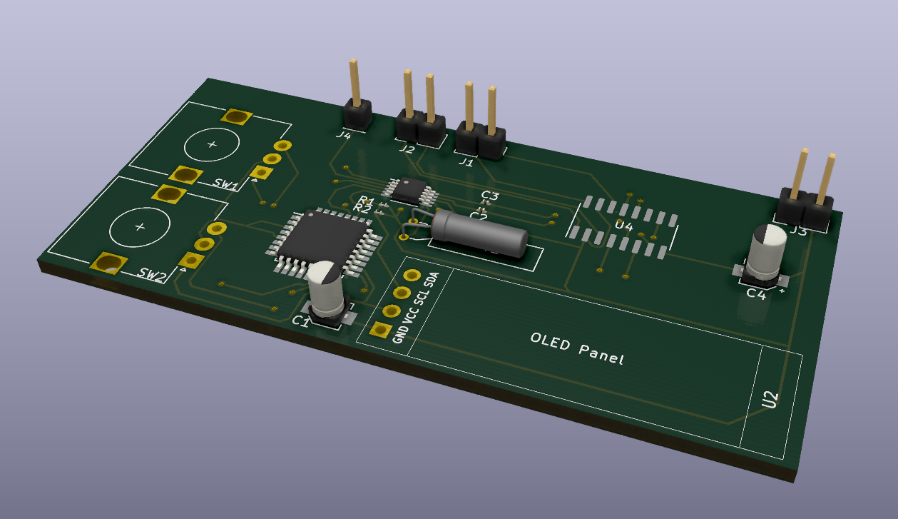 Þłytka PCB radioodbiornika sdr